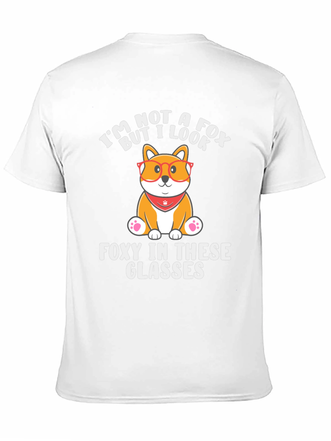 Foxy Dog T-Shirt - Funny Animal Graphic Tee