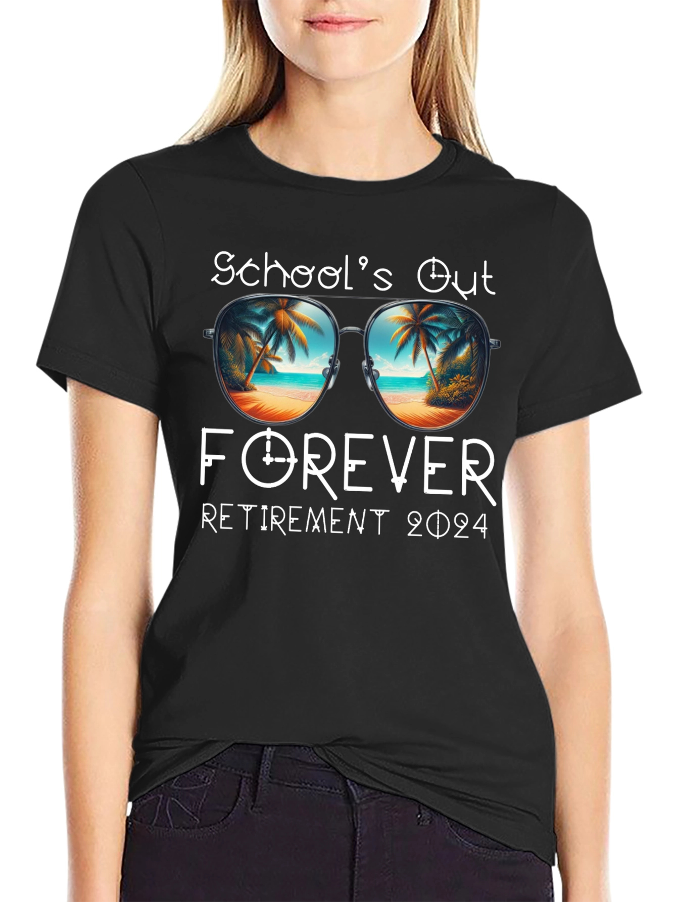 Retirement 2024 T-Shirt - Schools Out Forever!