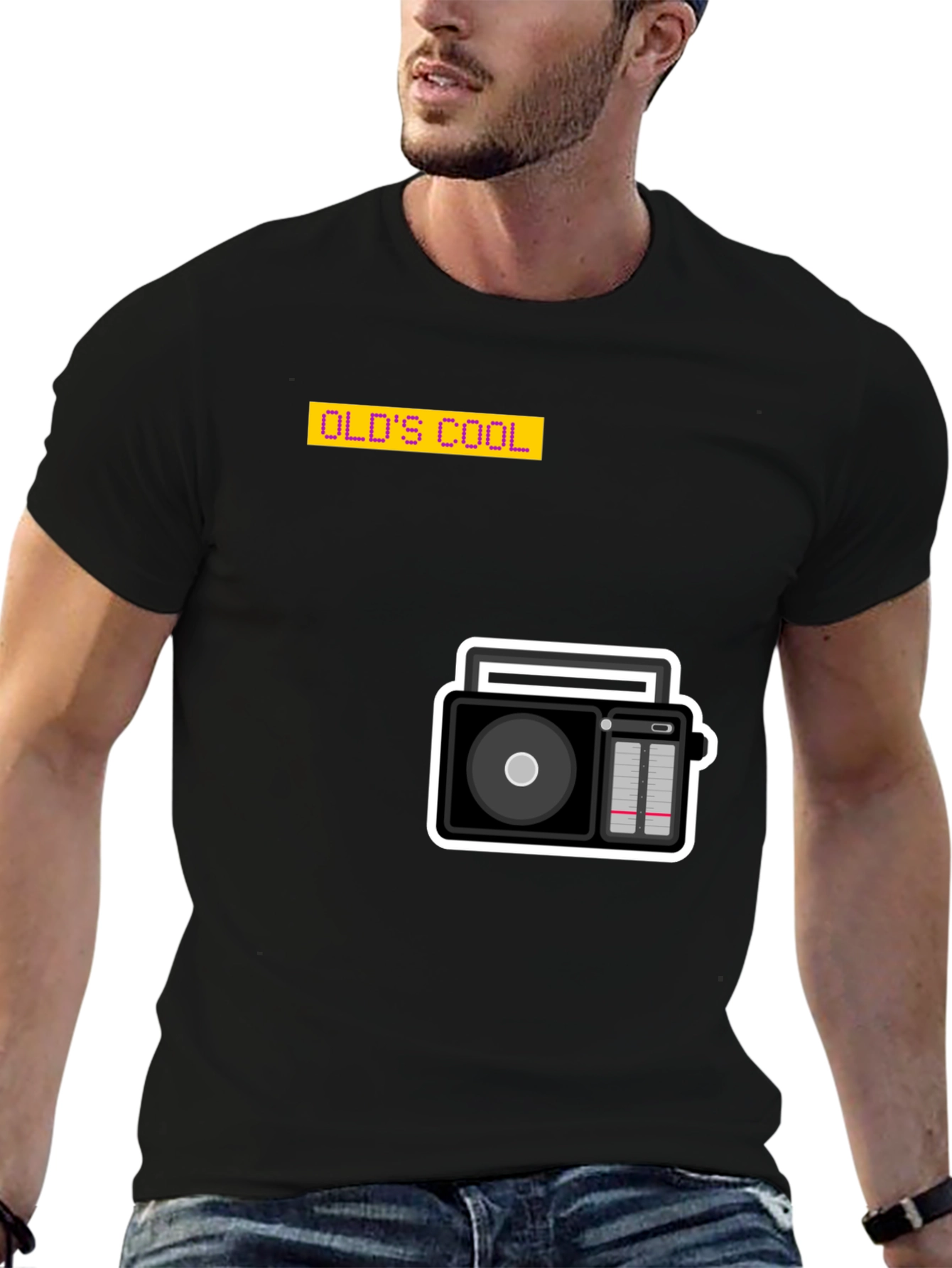 Retro Radio Graphic T-Shirt - Old School Cool!