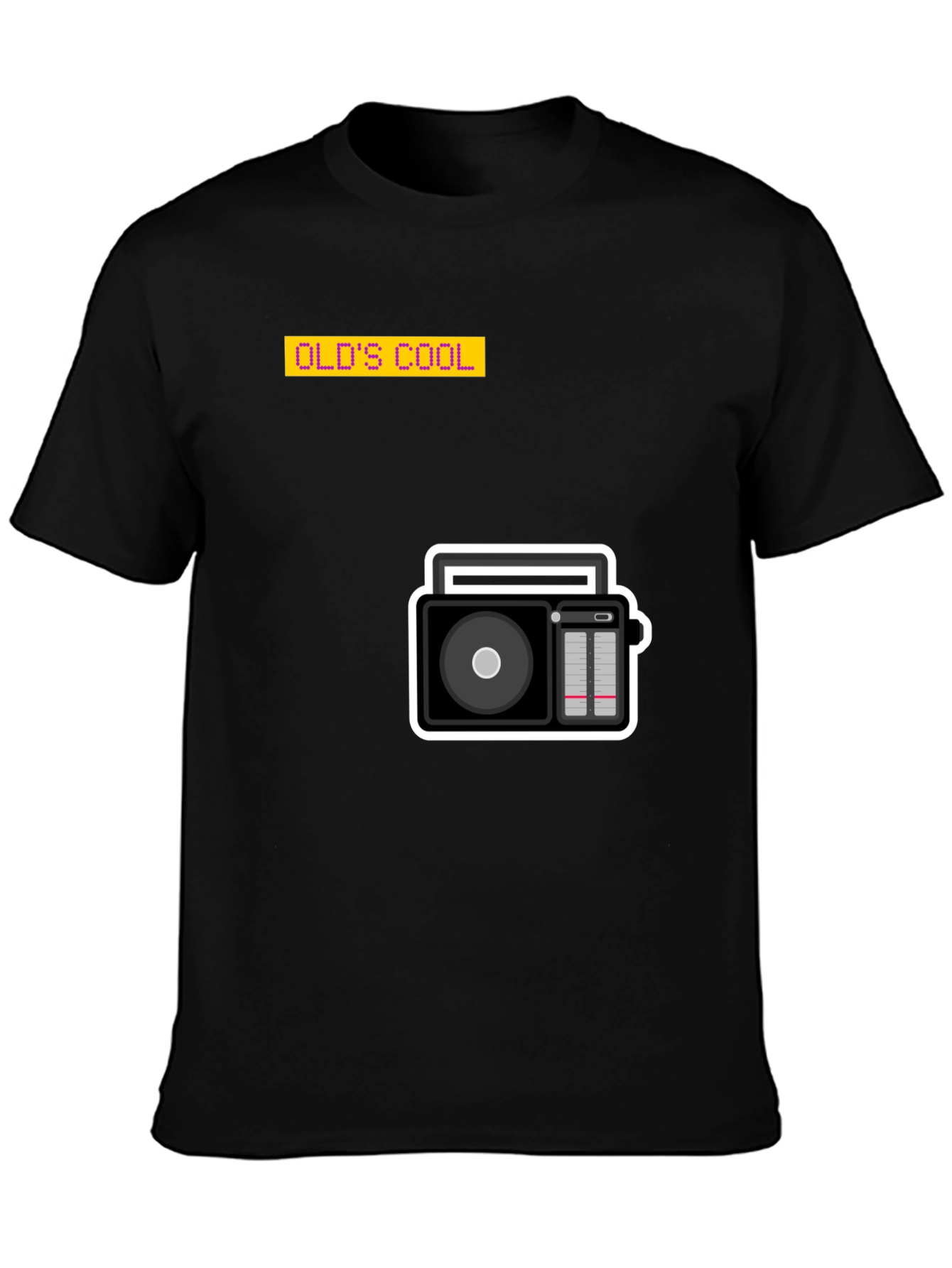 Retro Radio Graphic T-Shirt - Old School Cool!