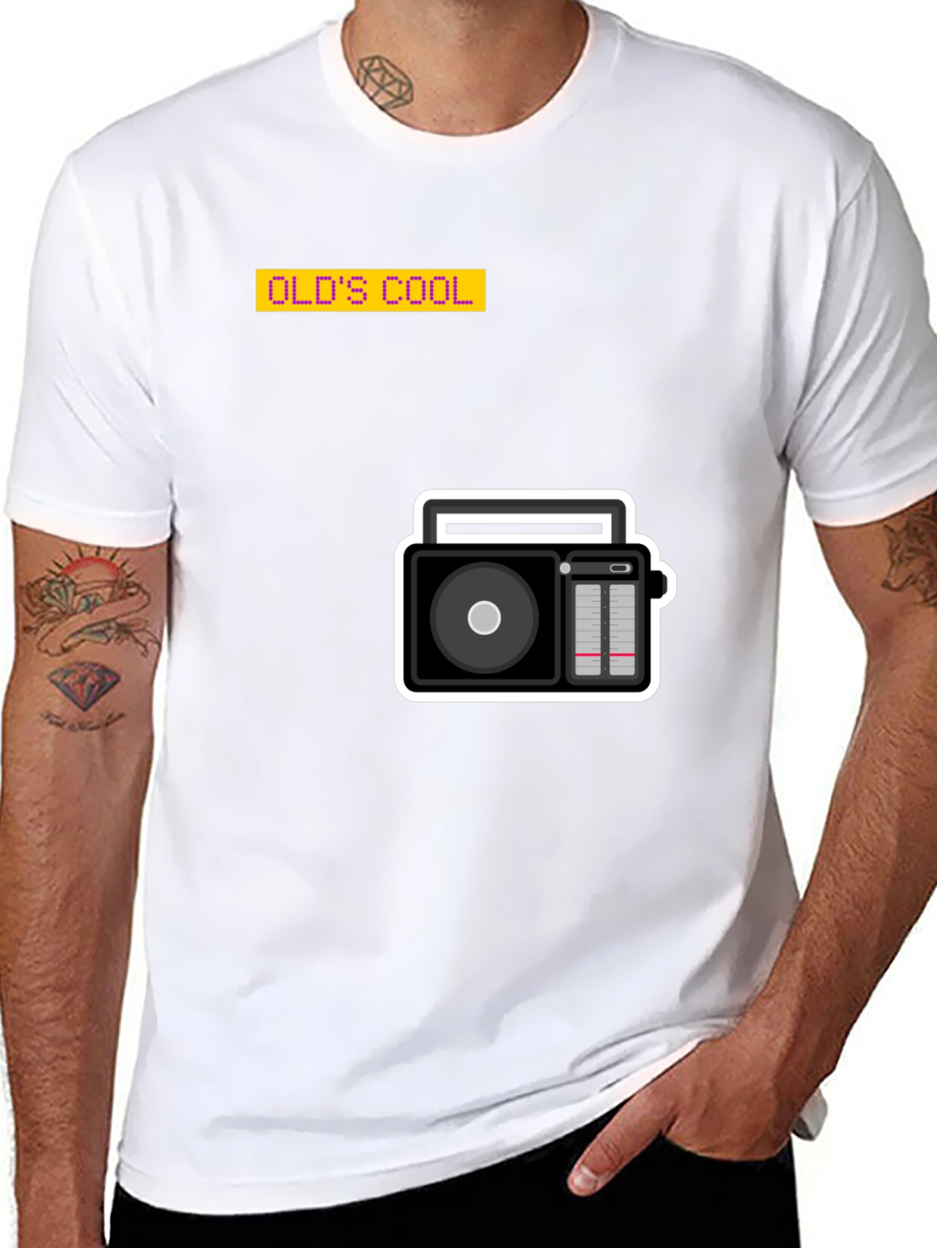 Retro Radio Graphic T-Shirt - Old School Cool!