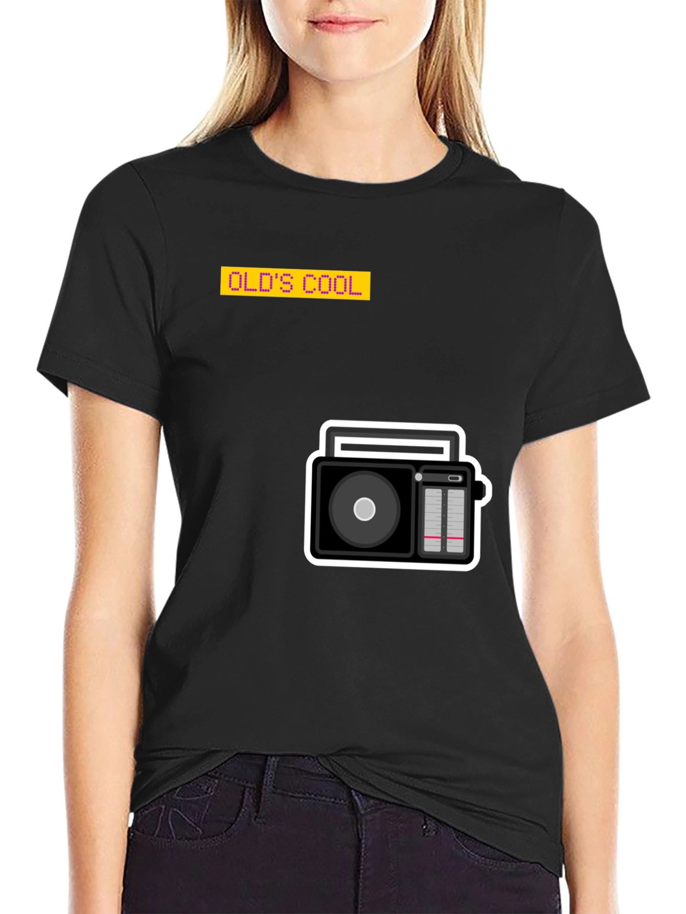 Retro Radio Graphic T-Shirt - Old School Cool!
