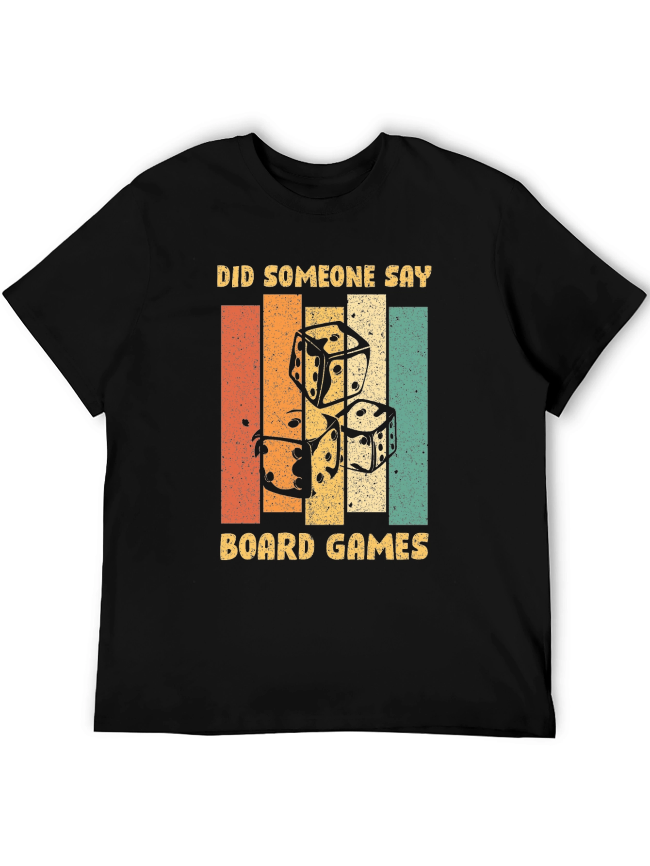 Did Someone Say Board Games? Retro Dice T-Shirt