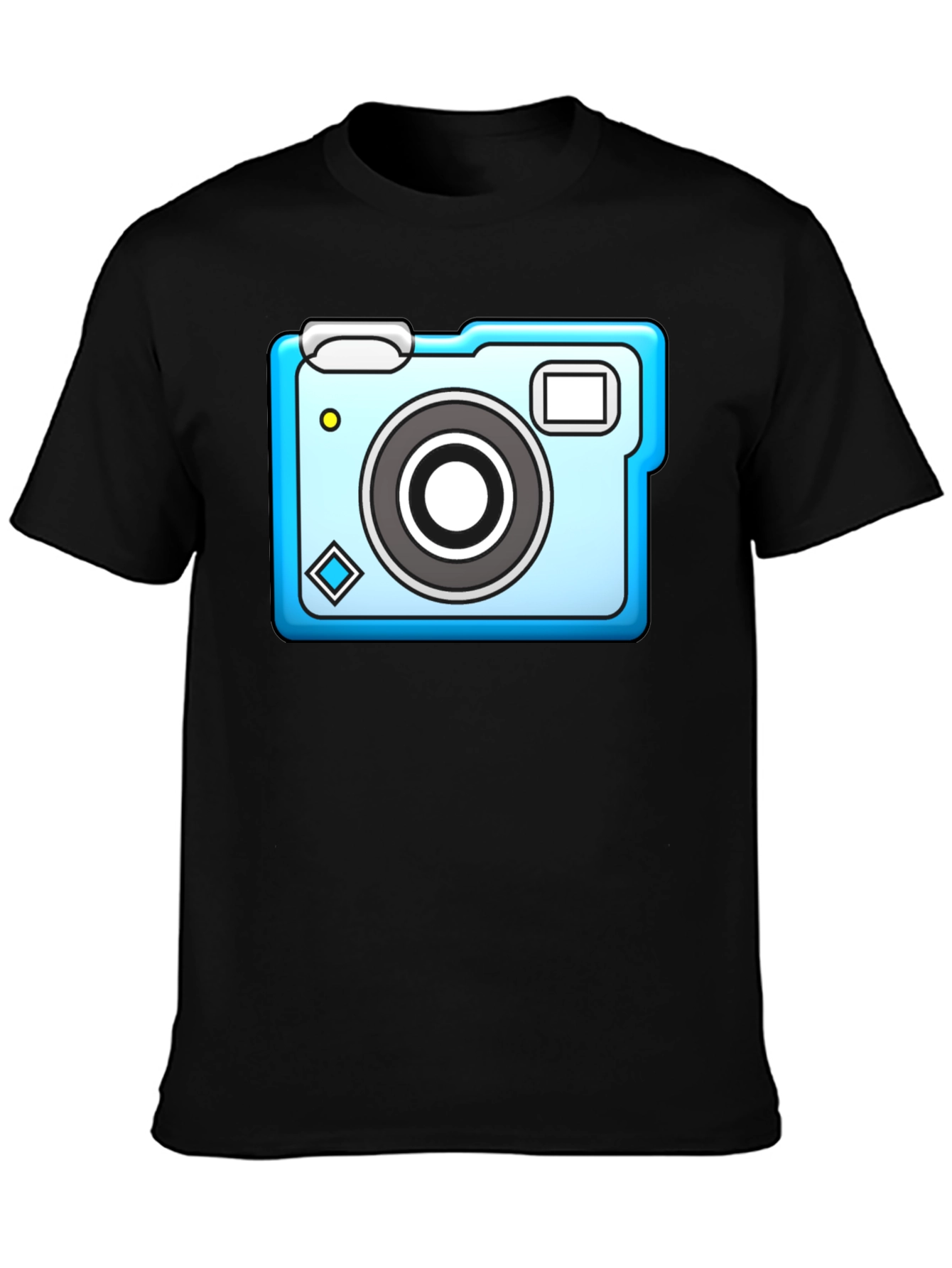 Camera Graphic Black T-Shirt