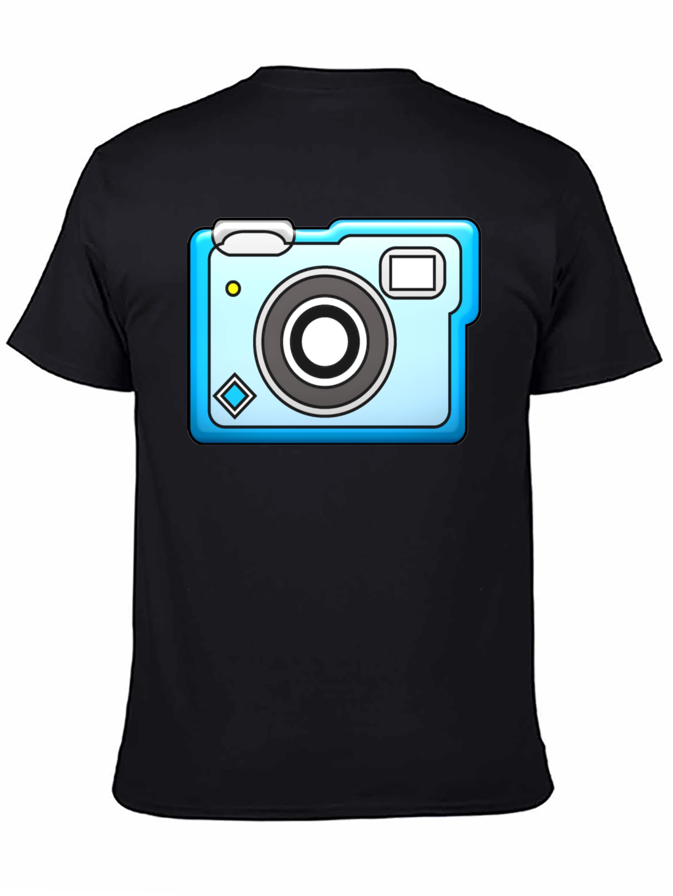 Camera Graphic Black T-Shirt