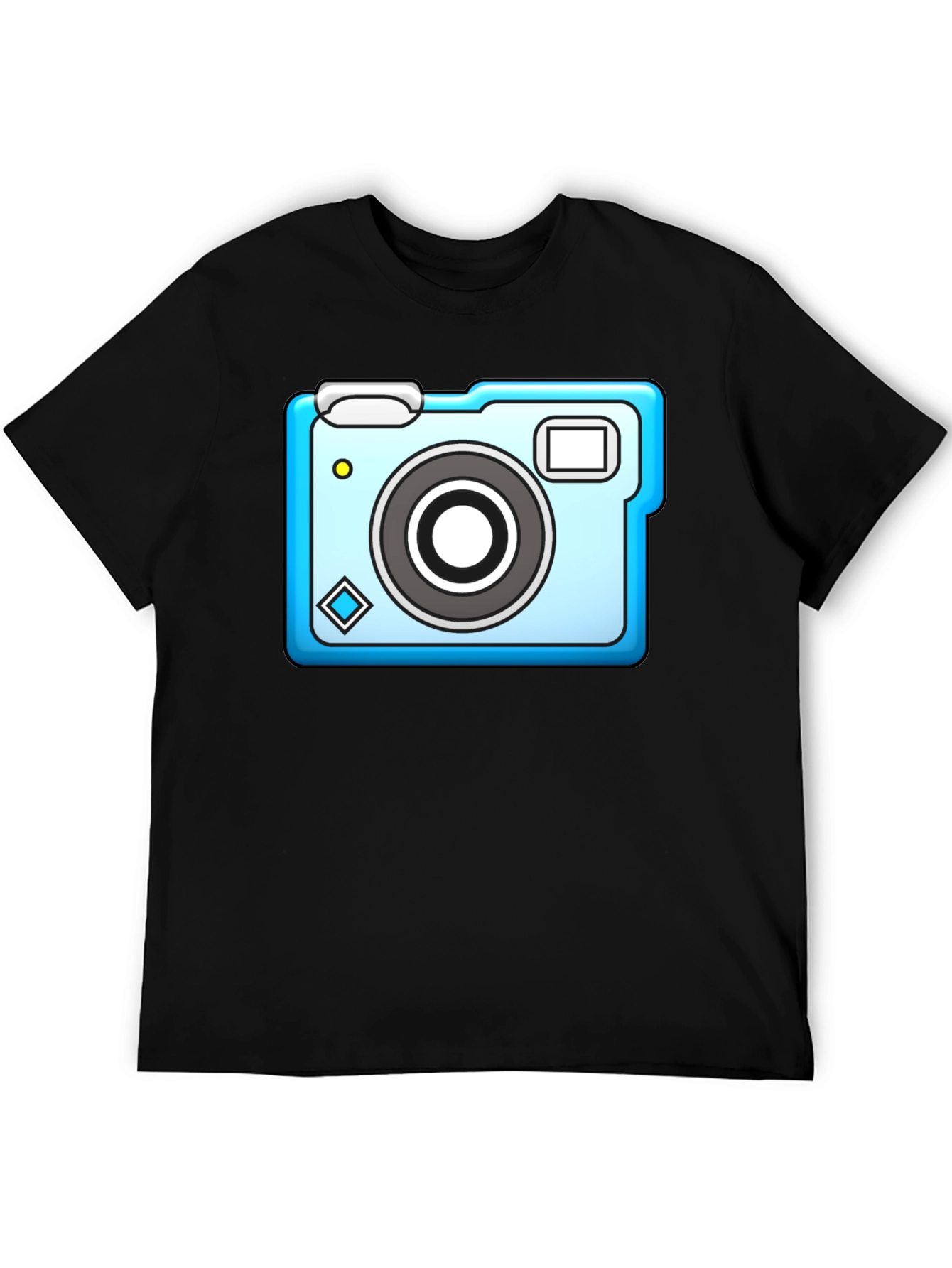 Camera Graphic Black T-Shirt