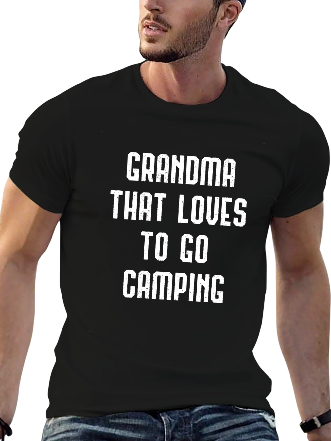 Grandma Loves Camping Graphic Tee