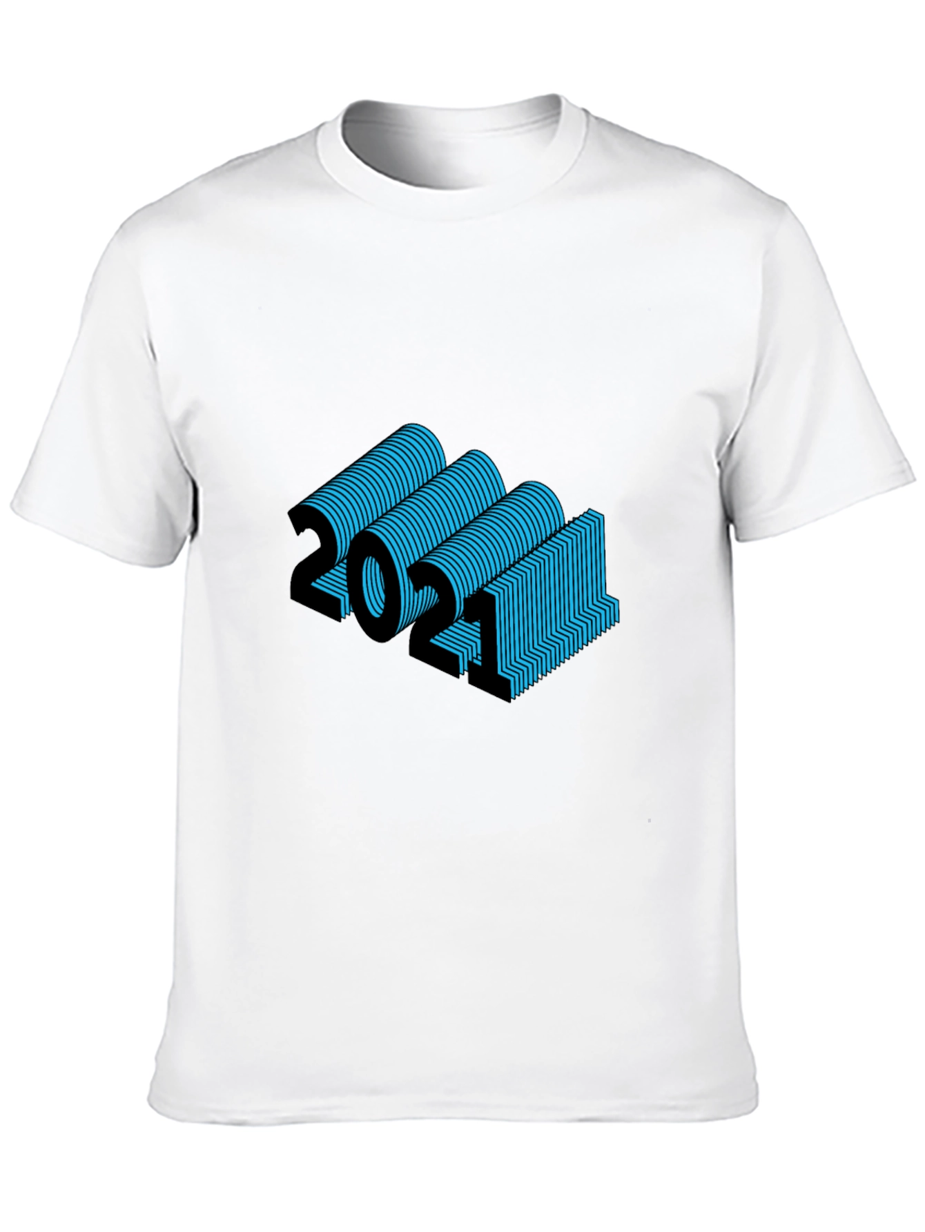 Retro 2021 Graphic Tee - Modern Style