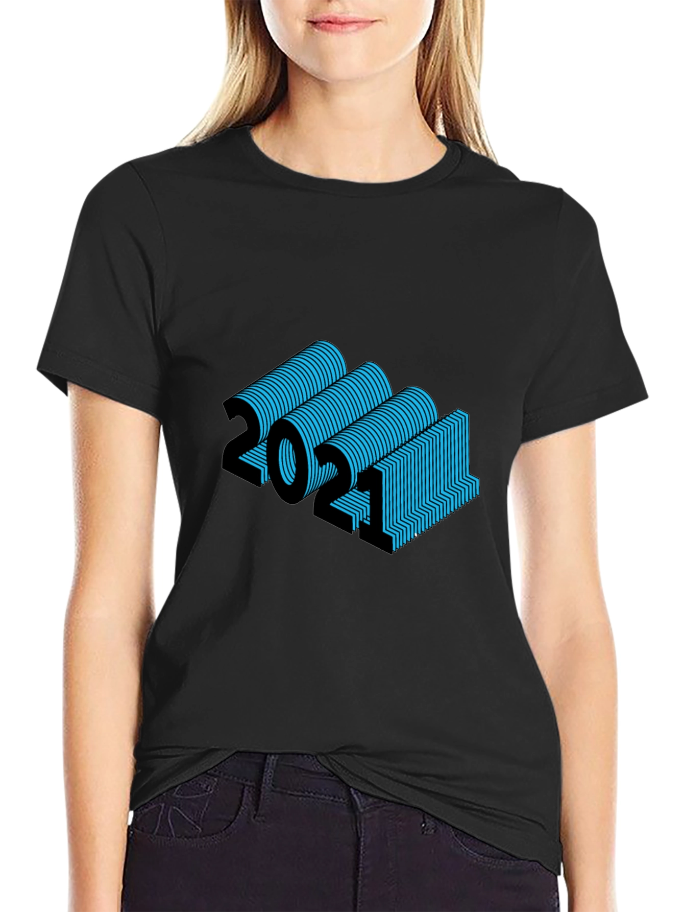 Retro 2021 Graphic Tee - Modern Style
