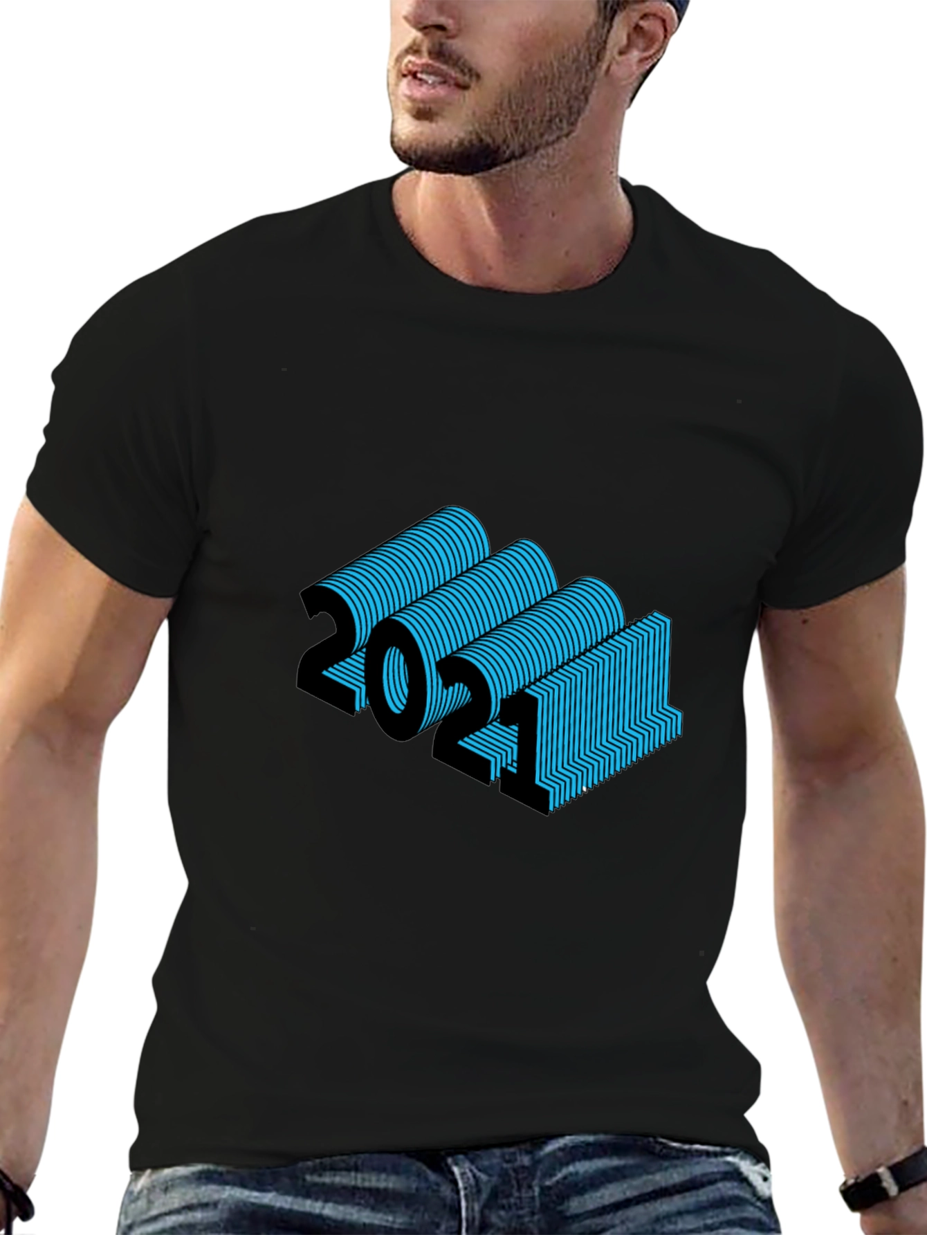 Retro 2021 Graphic Tee - Modern Style