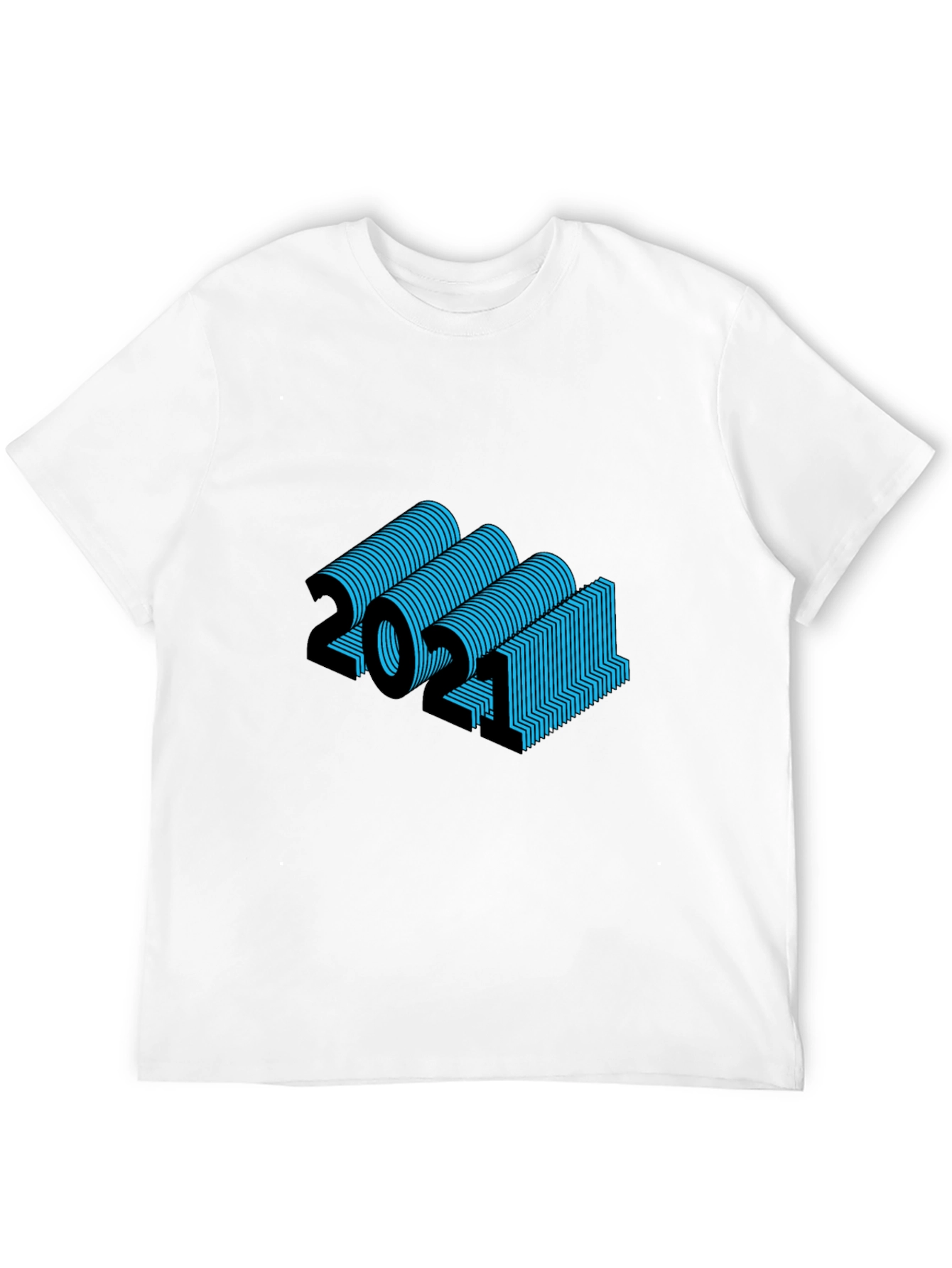 Retro 2021 Graphic Tee - Modern Style