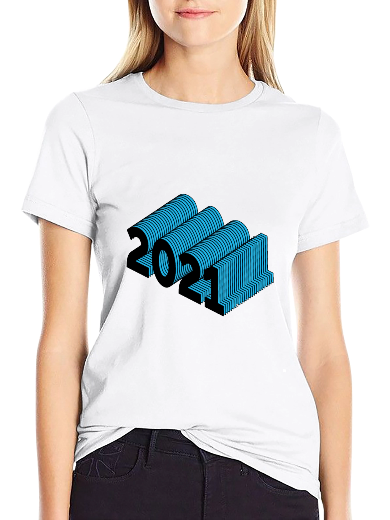 Retro 2021 Graphic Tee - Modern Style