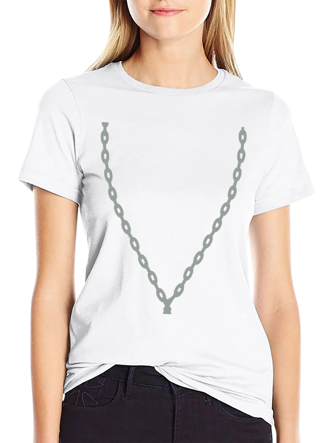 Chain Graphic Tee - Mens Black T-Shirt