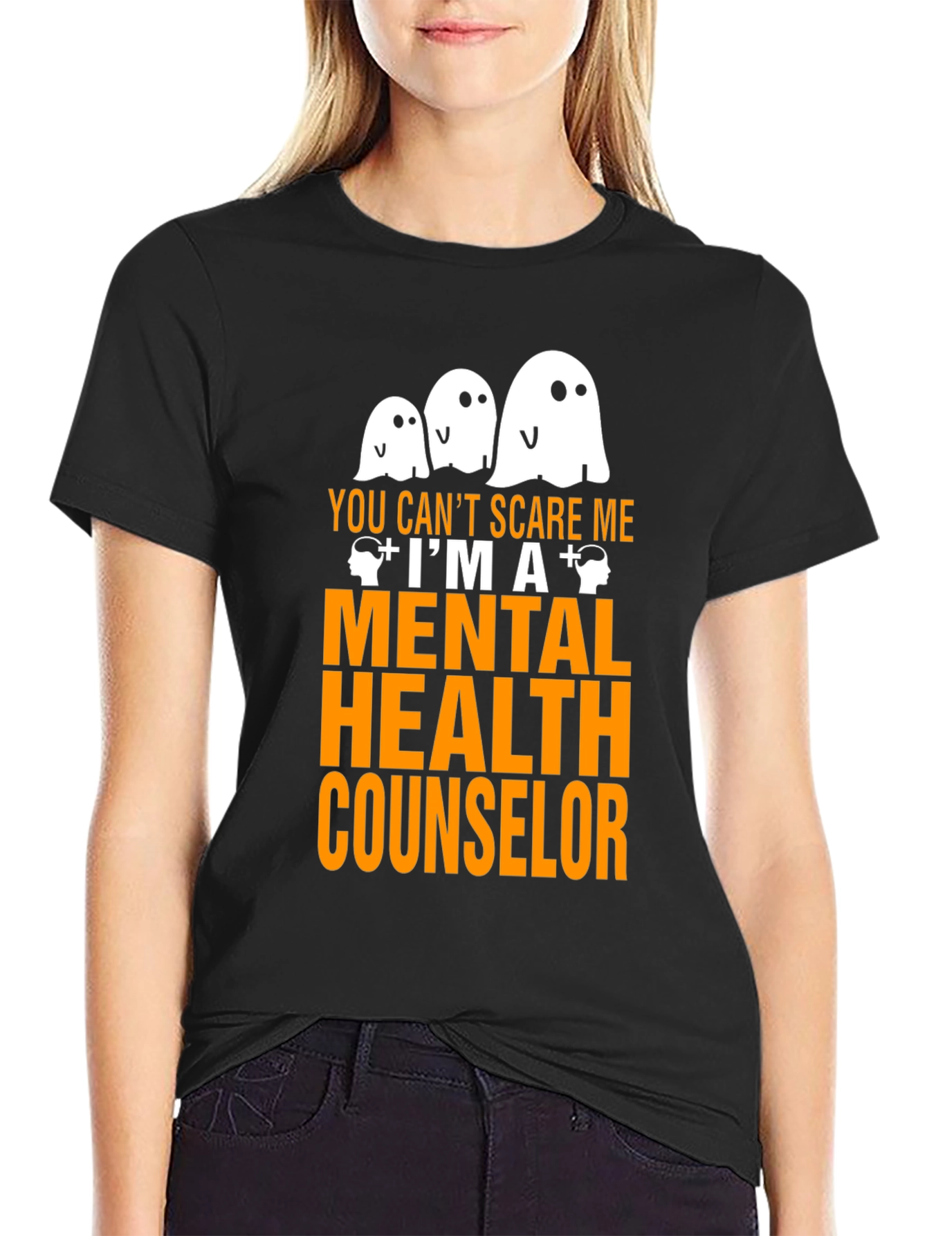 Funny Mental Health Counselor Halloween T-Shirt