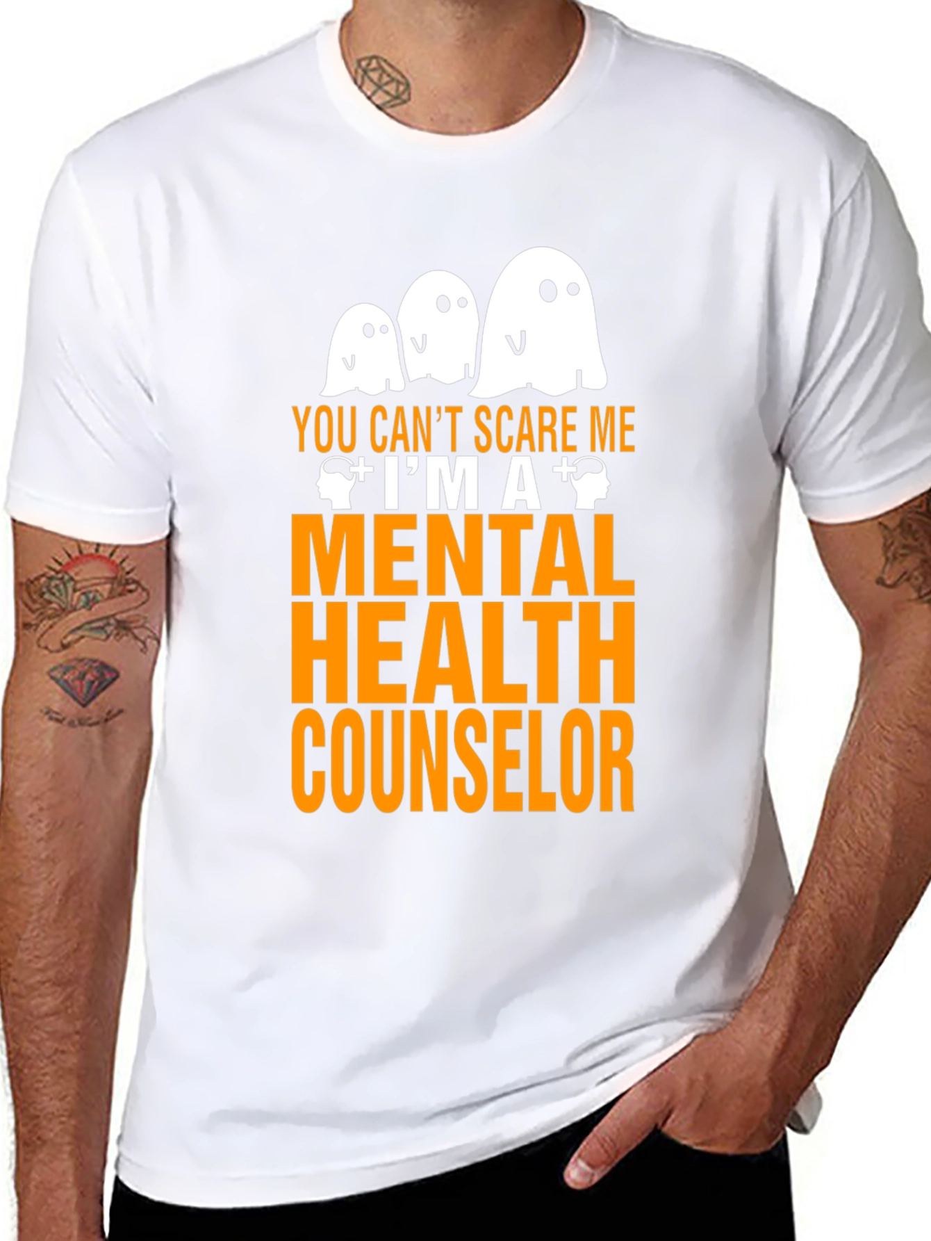 Funny Mental Health Counselor Halloween T-Shirt
