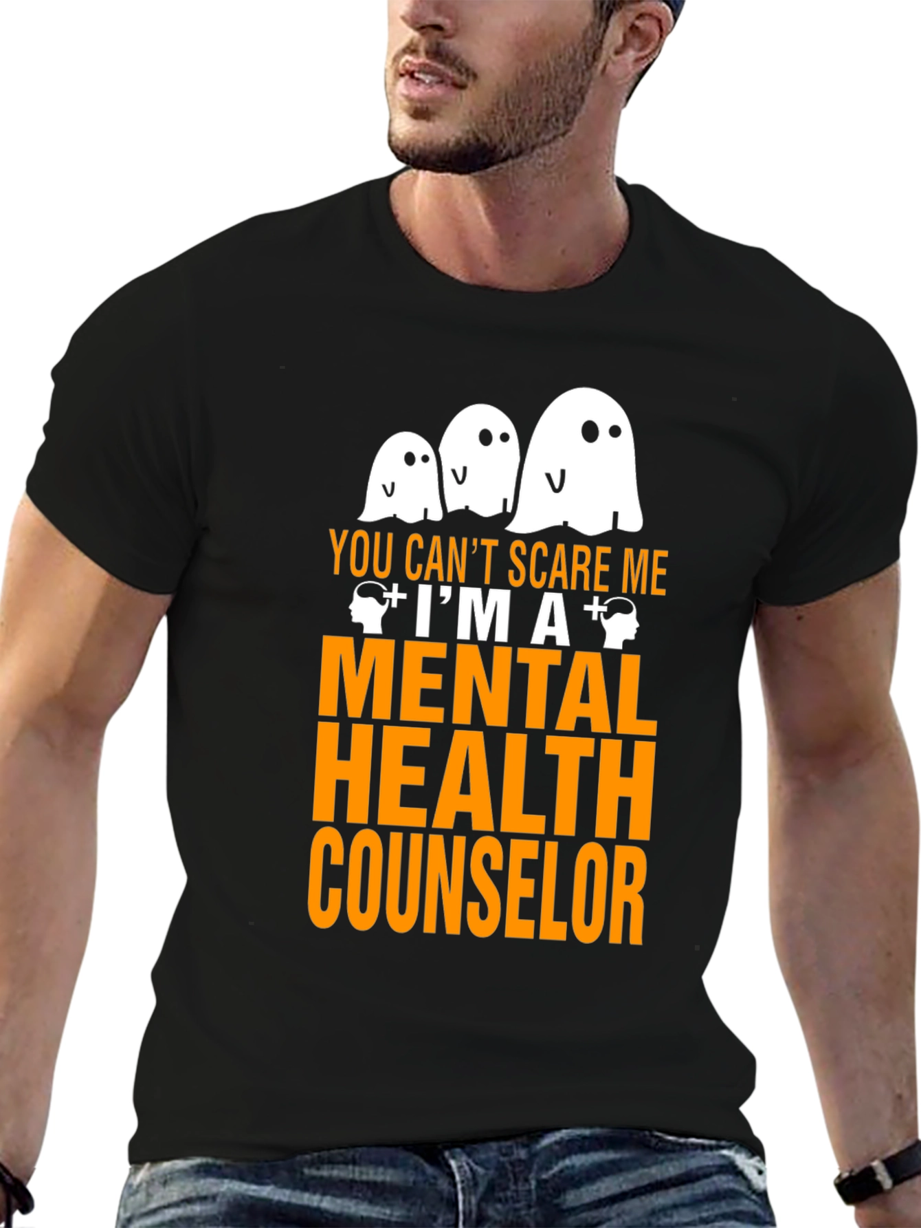 Funny Mental Health Counselor Halloween T-Shirt