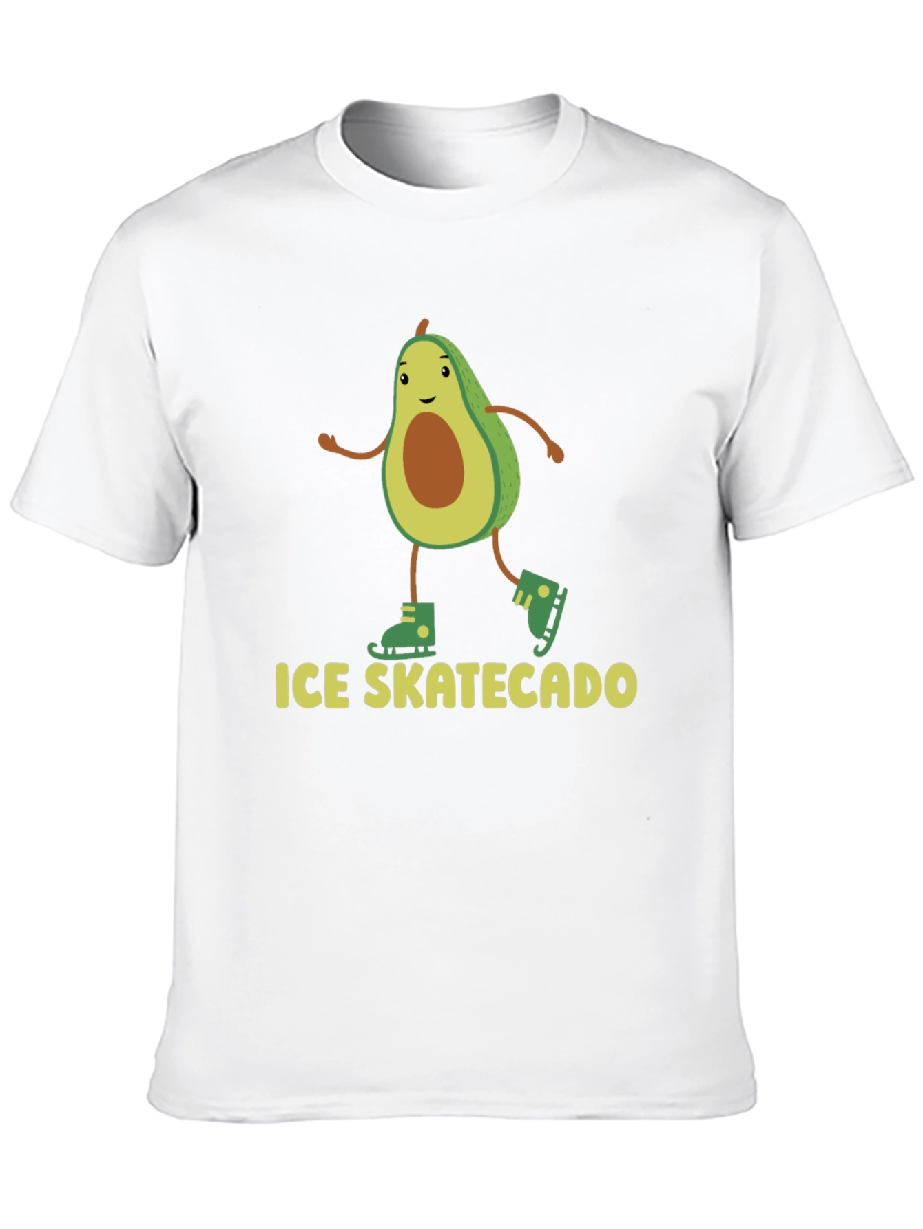Ice Skatecado Black T-Shirt
